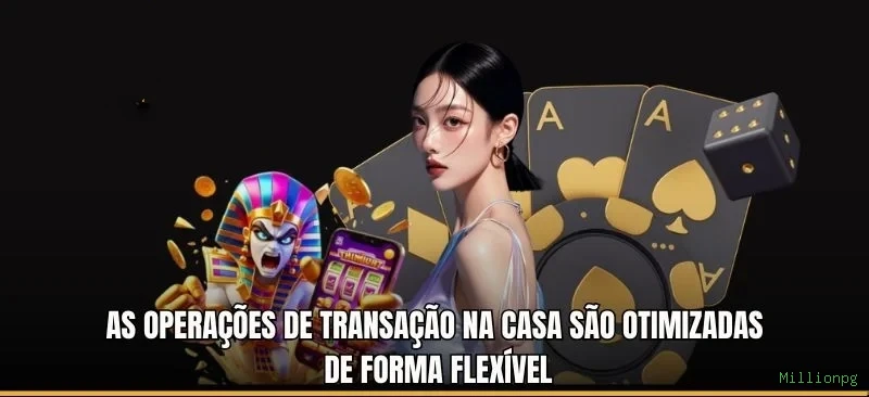 Imagem promocional do aplicativo mobile da Millionpg